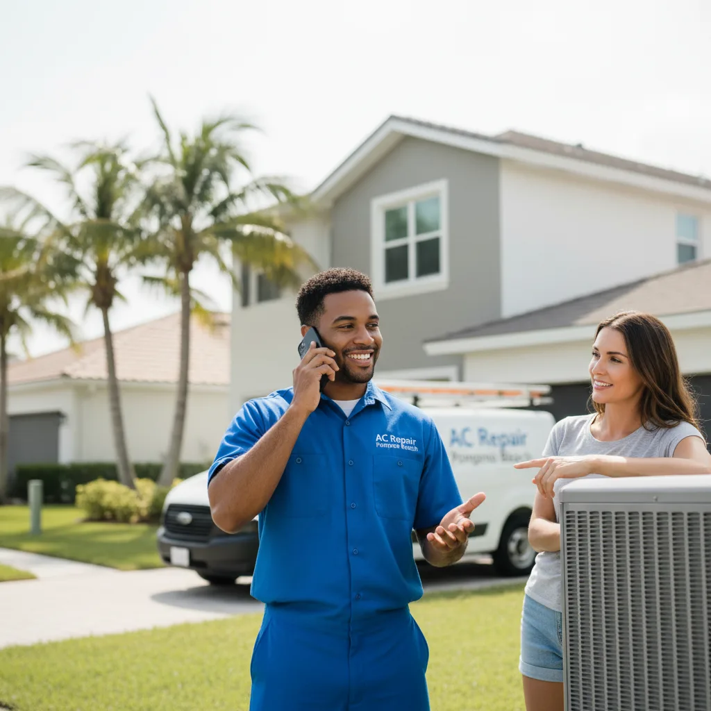 AC Repair Pompano Beach customer support in Mary Esther